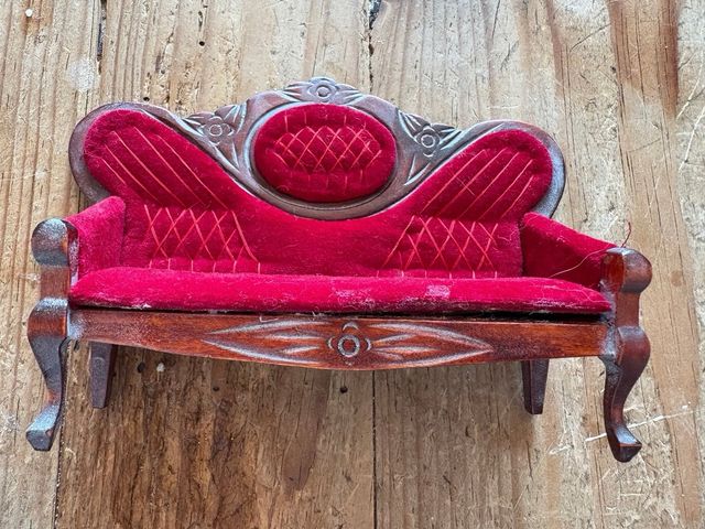 Mini Muebles Casa Muñecas - Vintage