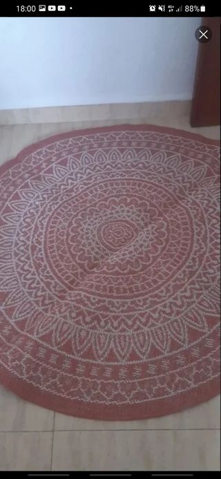 Alfombras redondas Leroy Merlin (2 uds.)