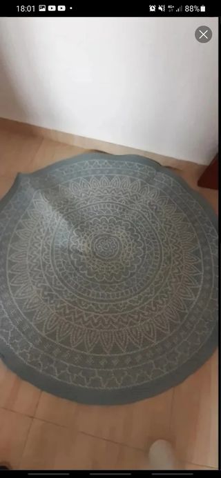 Alfombras redondas Leroy Merlin (2 uds.)