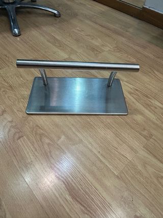 Silla y lámpara UV peluquería