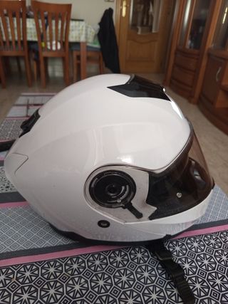 Casco Shiro SH-507 blanco talla M