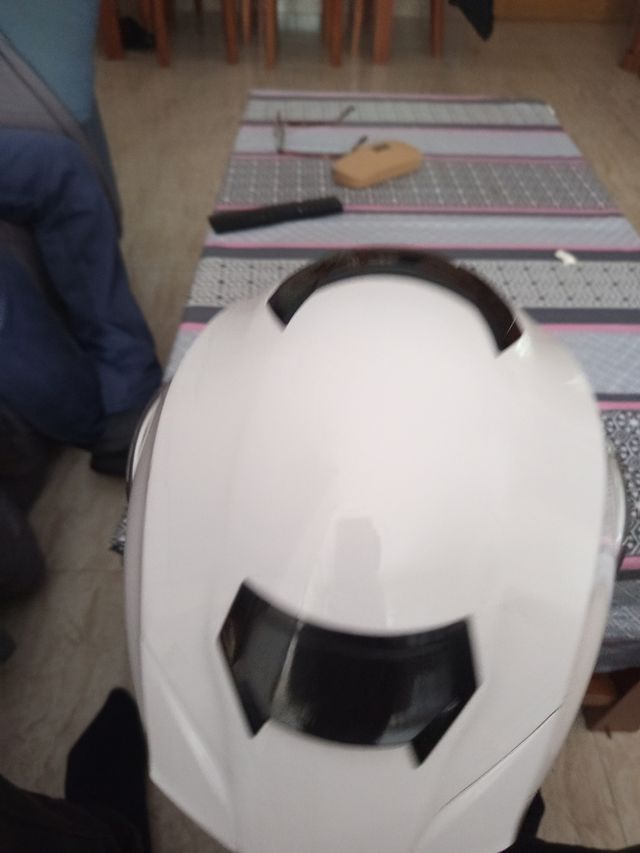 Casco Shiro SH-507 blanco talla M