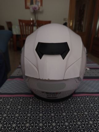 Casco Shiro SH-507 blanco talla M