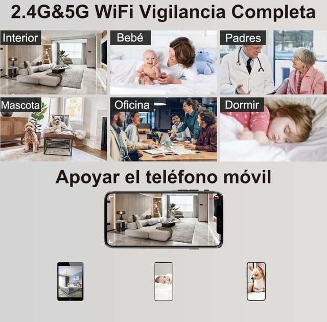 NUEVA‼️ Cámara espía reloj 4K HD