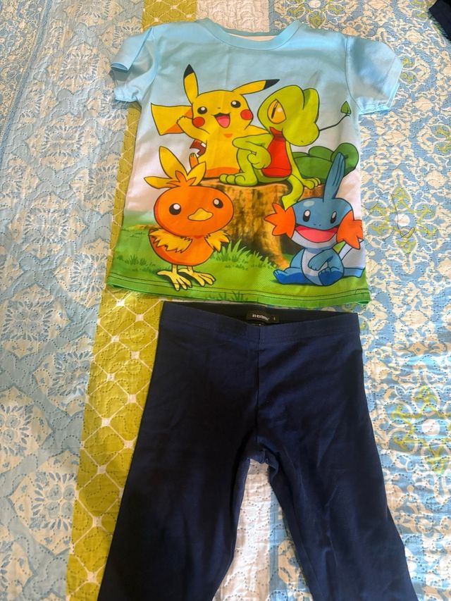 Conjunto Pokémon niño o niña - Talla 5/6
