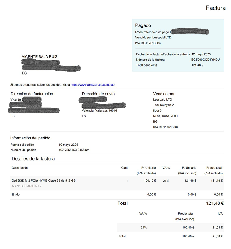 Dell SSD M.2 PCIe NVME Clase 35 de 512 GB afbeelding 4