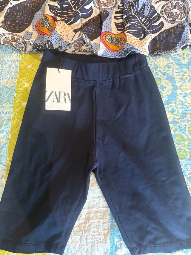 Conjunto Zara niña - Top + Leggings