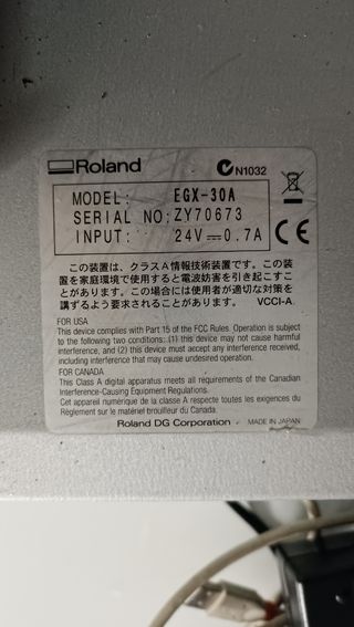 Roland EGX-30A Grabador