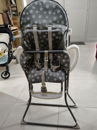 Trona Asalvo bebé, gris