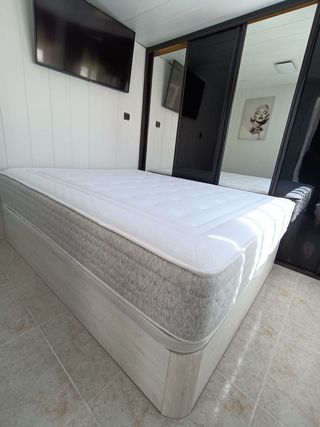 Canape abatible + colchon viscoelastico. CAMAS