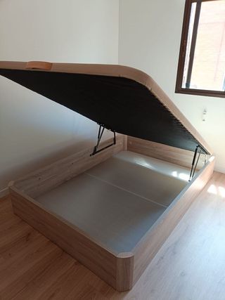 Canape abatible + colchon viscoelastico. CAMAS