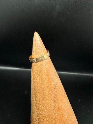 Anillo Cartier oro brillante