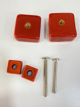 Conjunto de 2 puxadores com padrão único