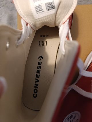 Converse Run Star Hike rojas,color coral
