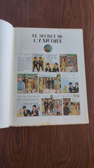 El Secret de l Unicorn . 1 Primera edició. Català