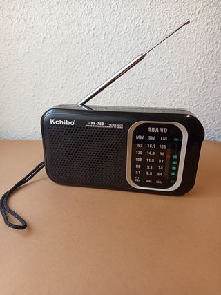 Radio Transistor Analogico 4 Bandas FM/MW/SW/TV 