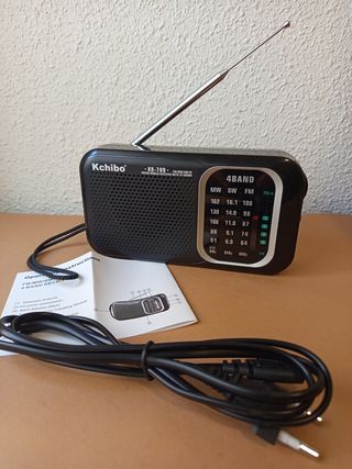 Radio Transistor Analogico 4 Bandas FM/MW/SW/TV 