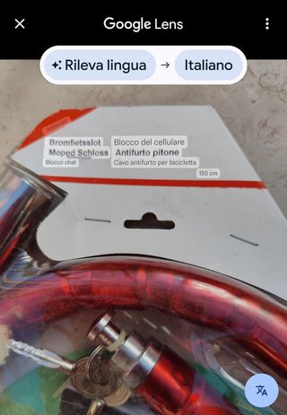 Cavo antifurto a pitone