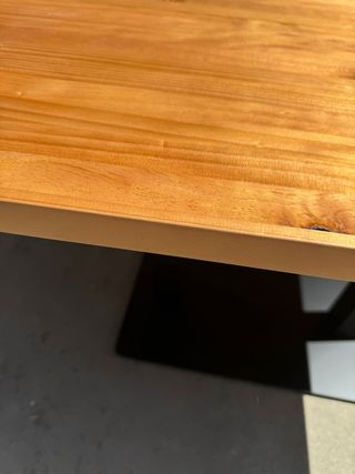 Mesa de pino natural