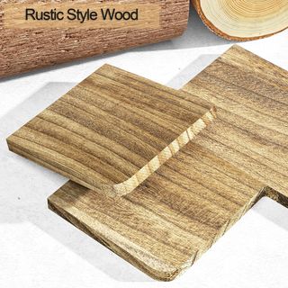 Estantería de Esquina Madera Natural SRIWATANA 2ud