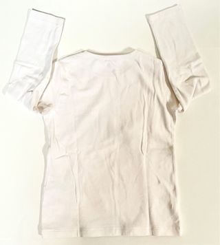 T-shirt bimba Il Gufo 4 anni caldo cotone bianco