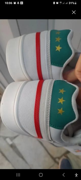 Scarpe Atlanta - Bianche/Grigie - Num. 43