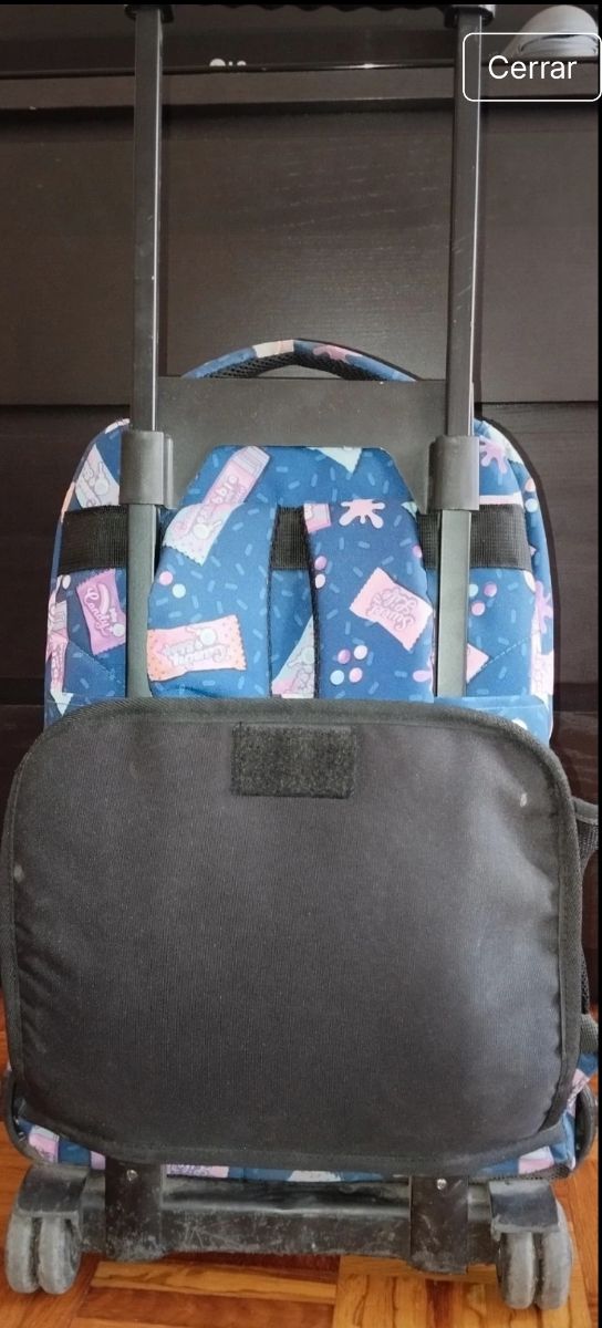 Mochila trolley Totto azul