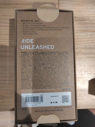 Giant Recon E HL 600 - Luz Bicicleta