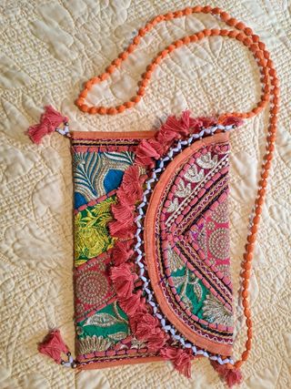 Bolso étnico multicolor