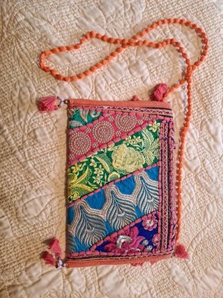 Bolso étnico multicolor