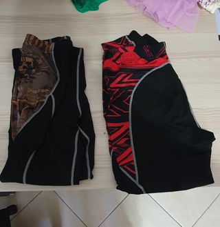 Pantaloni fitness/ciclismo - 2 pezzi