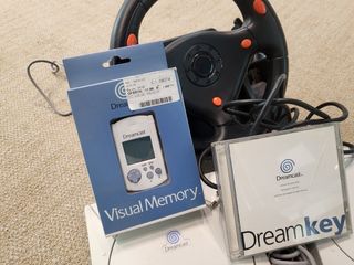 Lote Dreamcast + accesorios