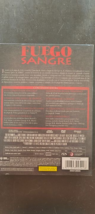 Juego de Tronos - DVD Temporada 1