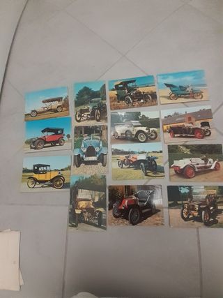 14 Cartoline Auto d'epoca