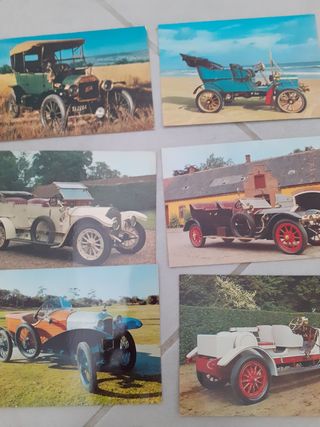14 Cartoline Auto d'epoca