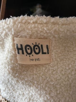 Bolso HOOLI beige y marrón