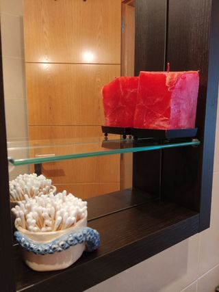 2 specchi da bagno con luce - Moderni