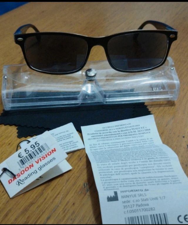 Occhiali da lettura 1.5 diottrie