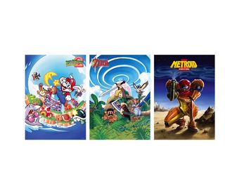 Set de pósteres de Game Boy