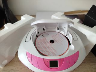 Boombox SPC rosa - Radio CD MP3