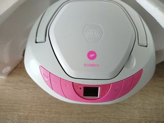 Boombox SPC rosa - Radio CD MP3