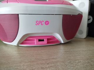 Boombox SPC rosa - Radio CD MP3