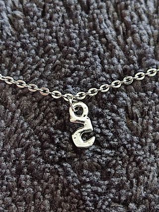 Gargantilla plateada - Colgantes