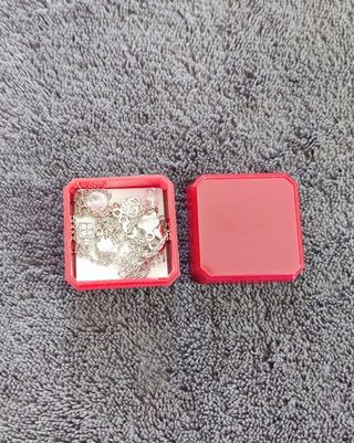 Gargantilla plateada - Colgantes