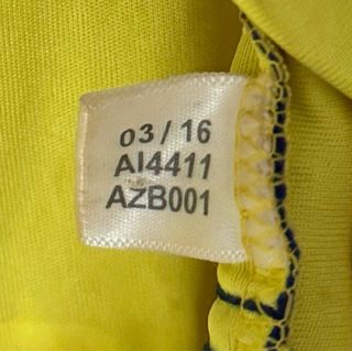 Camiseta Cádiz CF firmada original Adidas 2016/17