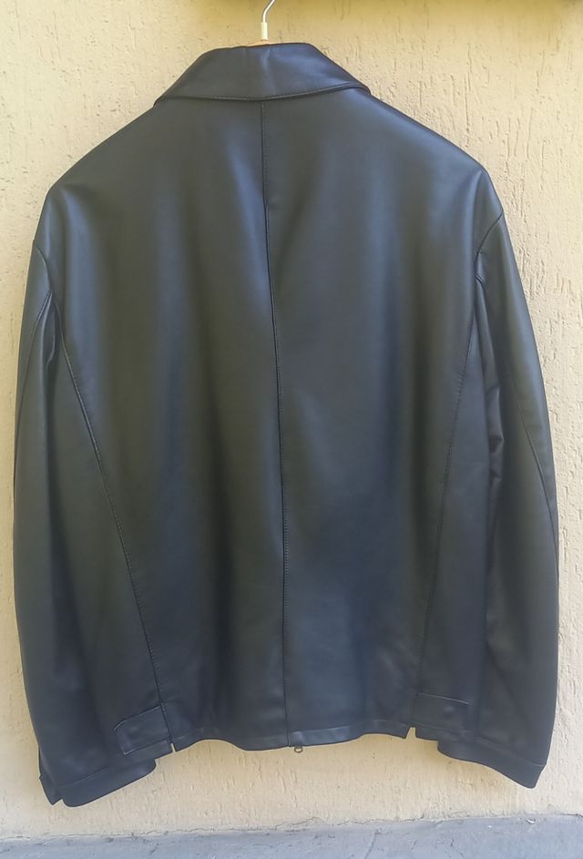 Giubbino Pelle Repubblica Della Pelle Tg.M