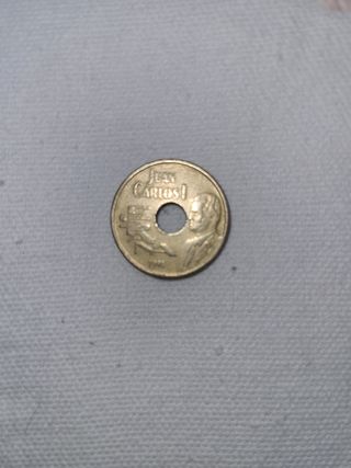 25 Ptas. Moneda Olimpiadas Barcelona 92.
