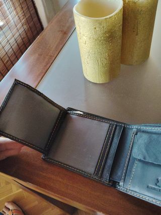 Cartera Diesel marrón oscuro
