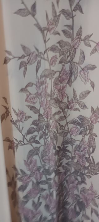 Vestido camisón beige estampado talla S
