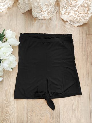 Top nero spalle scoperte tg XS